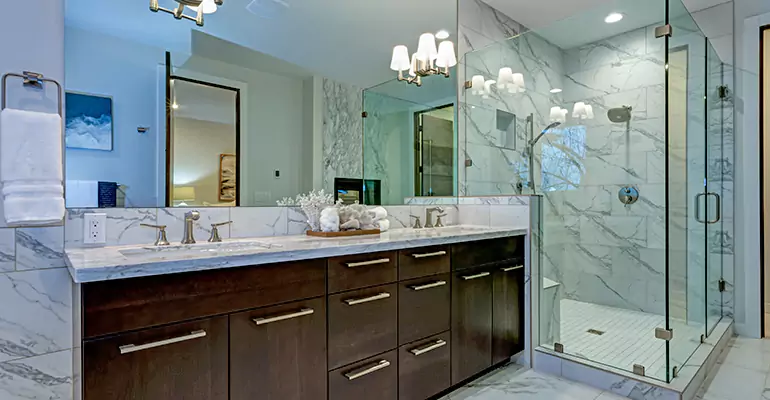 Partial Bathroom Reconstruction in Dover