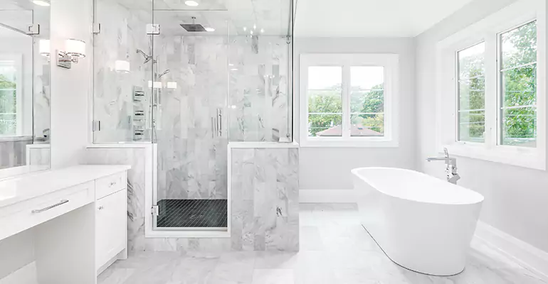 Full Shower Remodel in Dover