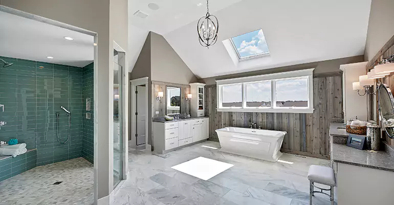 Guest Bathroom Flooring Remodel in Dover