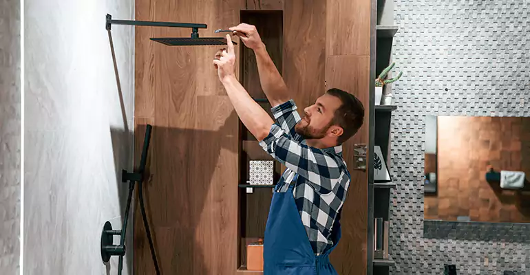 Local Shower Remodel in Dover