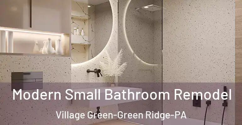 inner Bathroom imggen Modern Small Bathroom Remodel Village Green-Green Ridge-PA